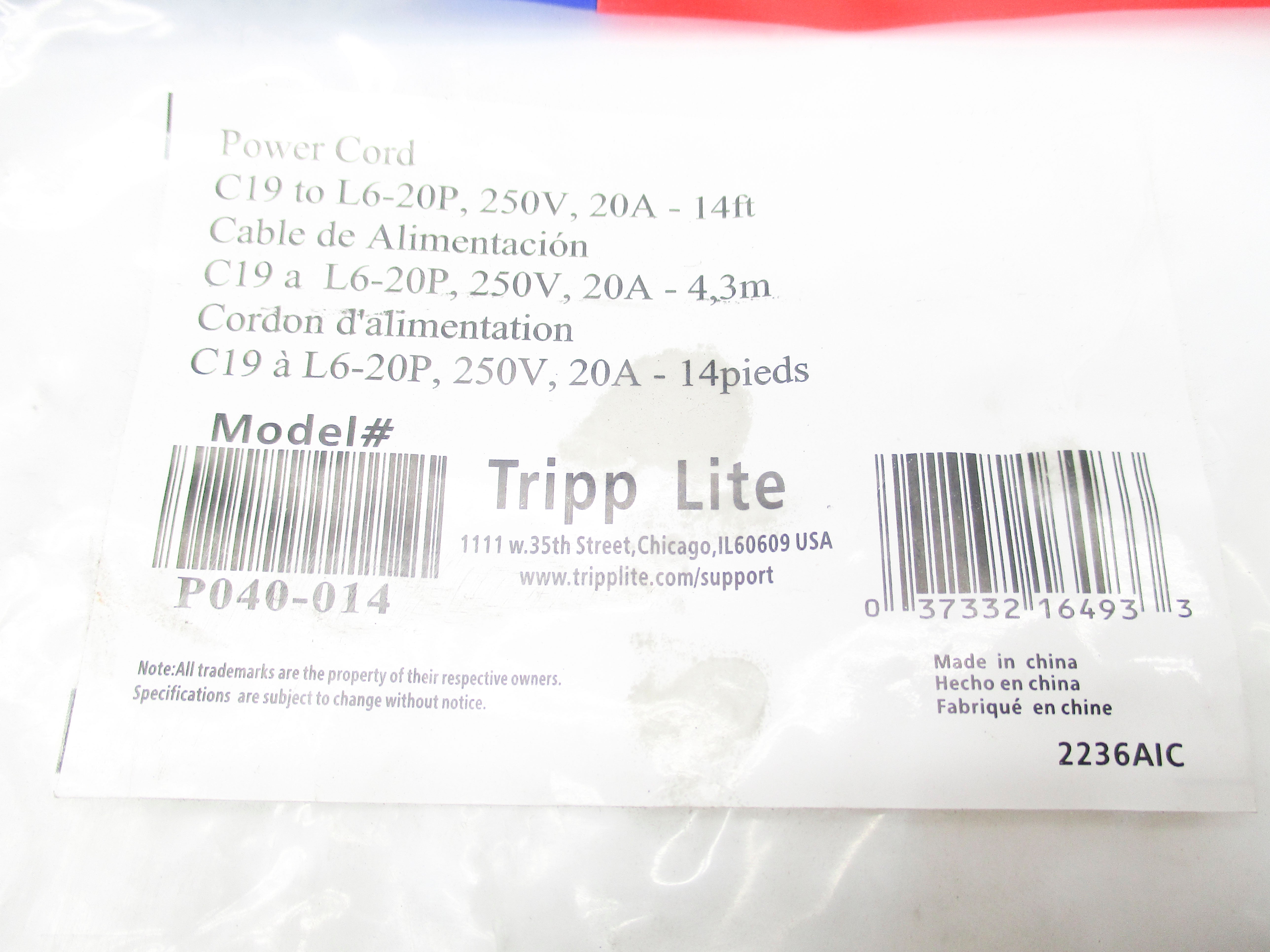 TRIPLITE P040-014 NSMP