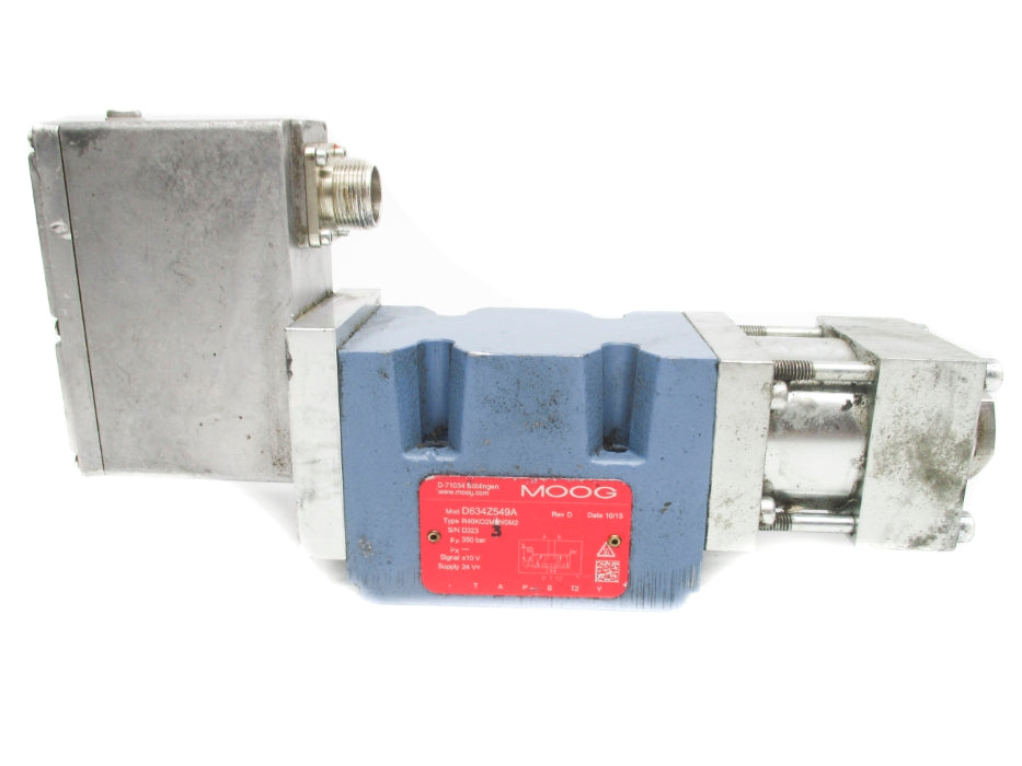 MOOG D634Z549A 350BAR 24V UNMP