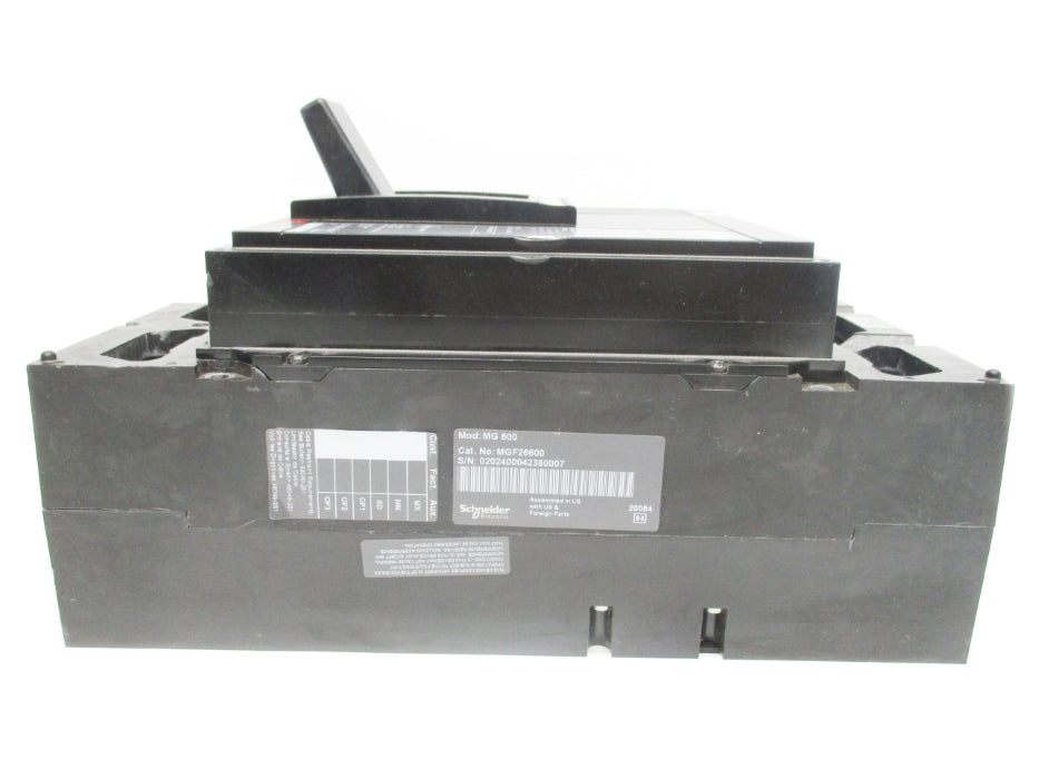 SQUARE D MGF26600 SER. S2 600V 600A UNMP