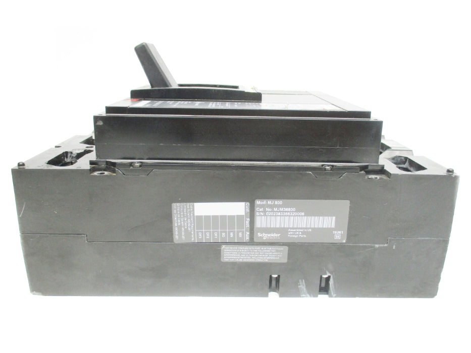 SQUARE D MJM36800 800A 600V (AS PICTURED) UNMP