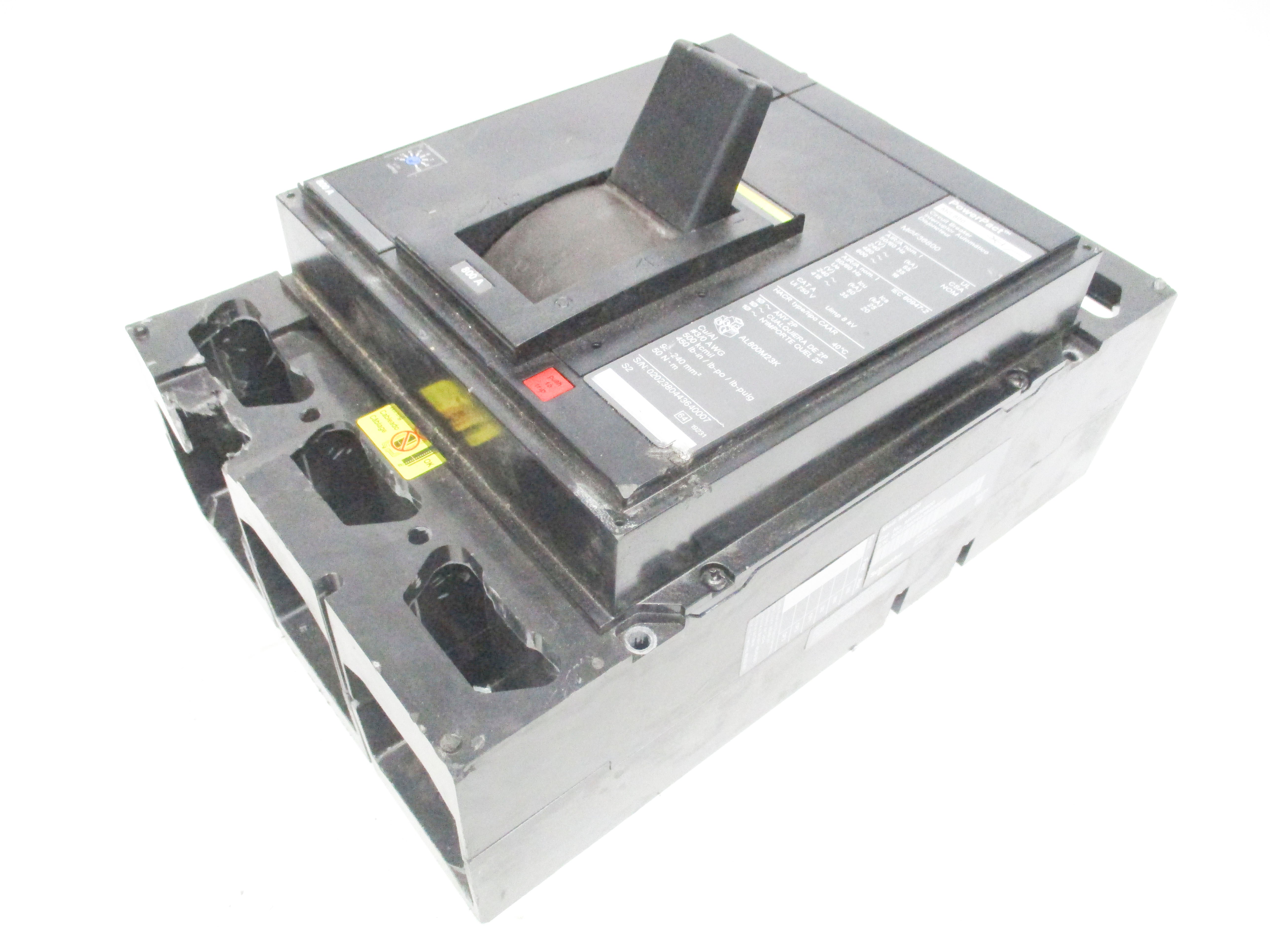SQUARE D MGF36800 800A 600V (AS PICTURED) UNMP
