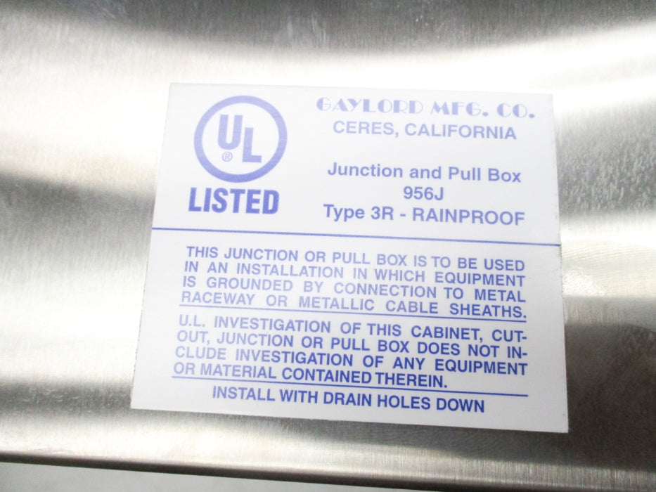 GAYLORD MFG 956J NSNP