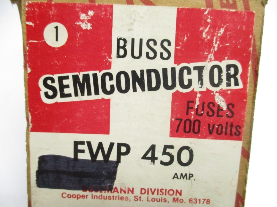 COOPER BUSSMAN FWP450 (AS PICTURED) NSMP