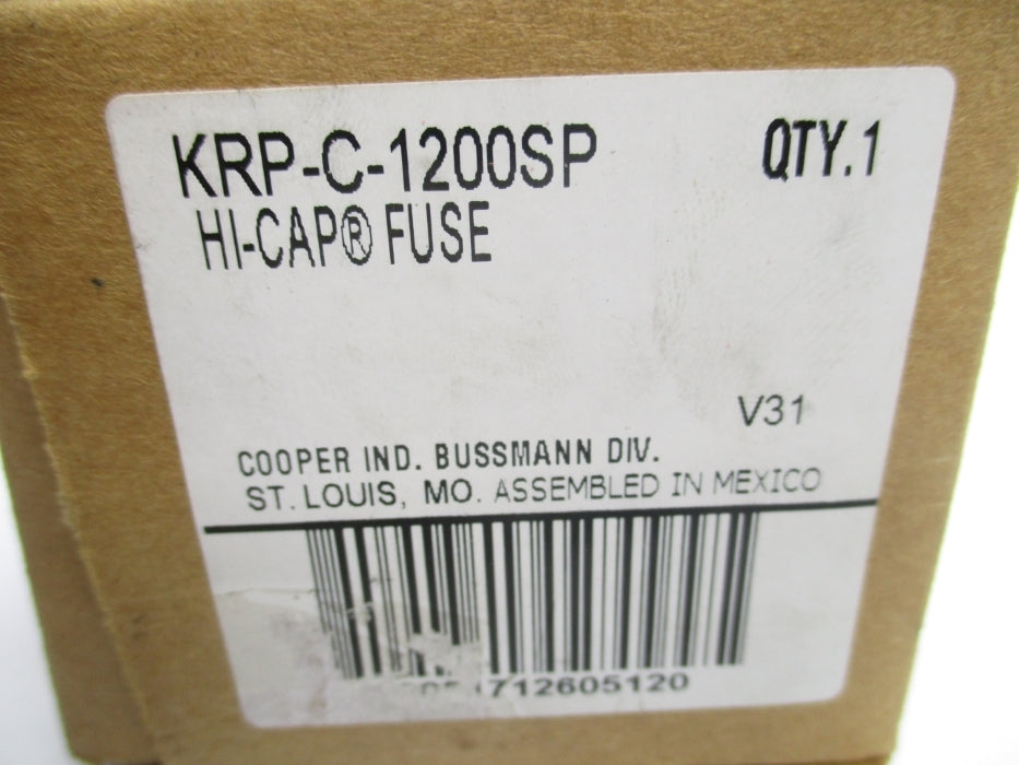 BUSSMANN KRP-C-1200SP 600VAC 1200A NSMP