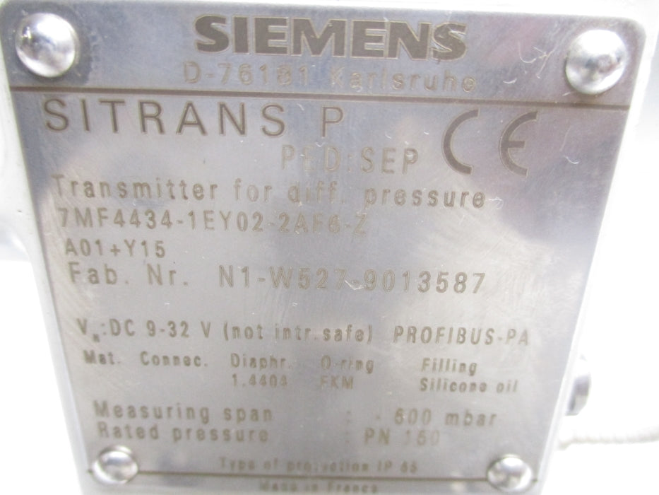 SIEMENS 7MF4434-1EY02-2AF6-Z 9-32VDC NSMP
