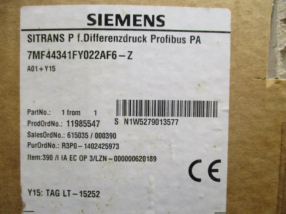 SIEMENS 7MF4434-1FY02-2AF6-Z 9-32VDC NSMP