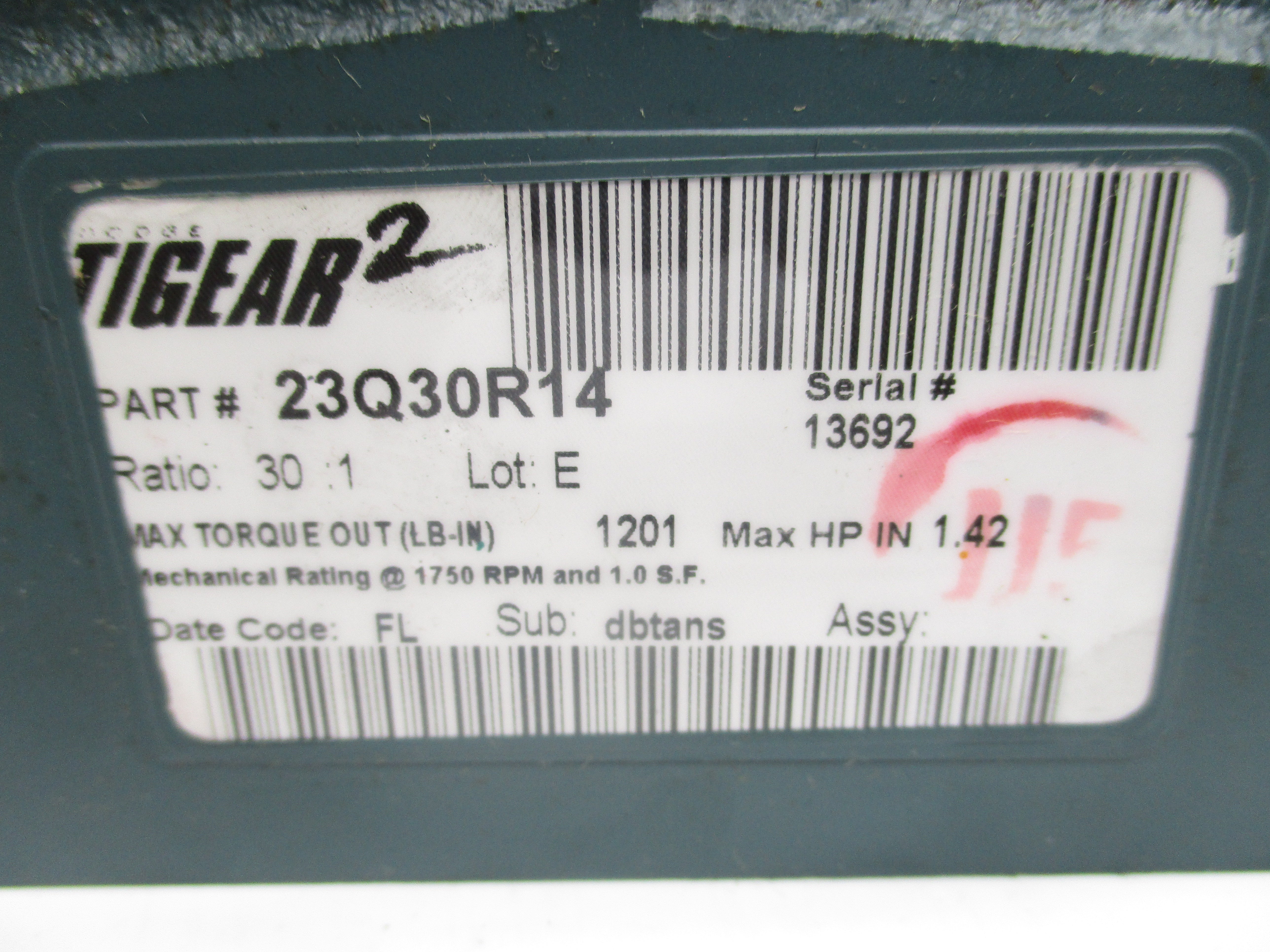 DODGE 23Q30R14 NSMP
