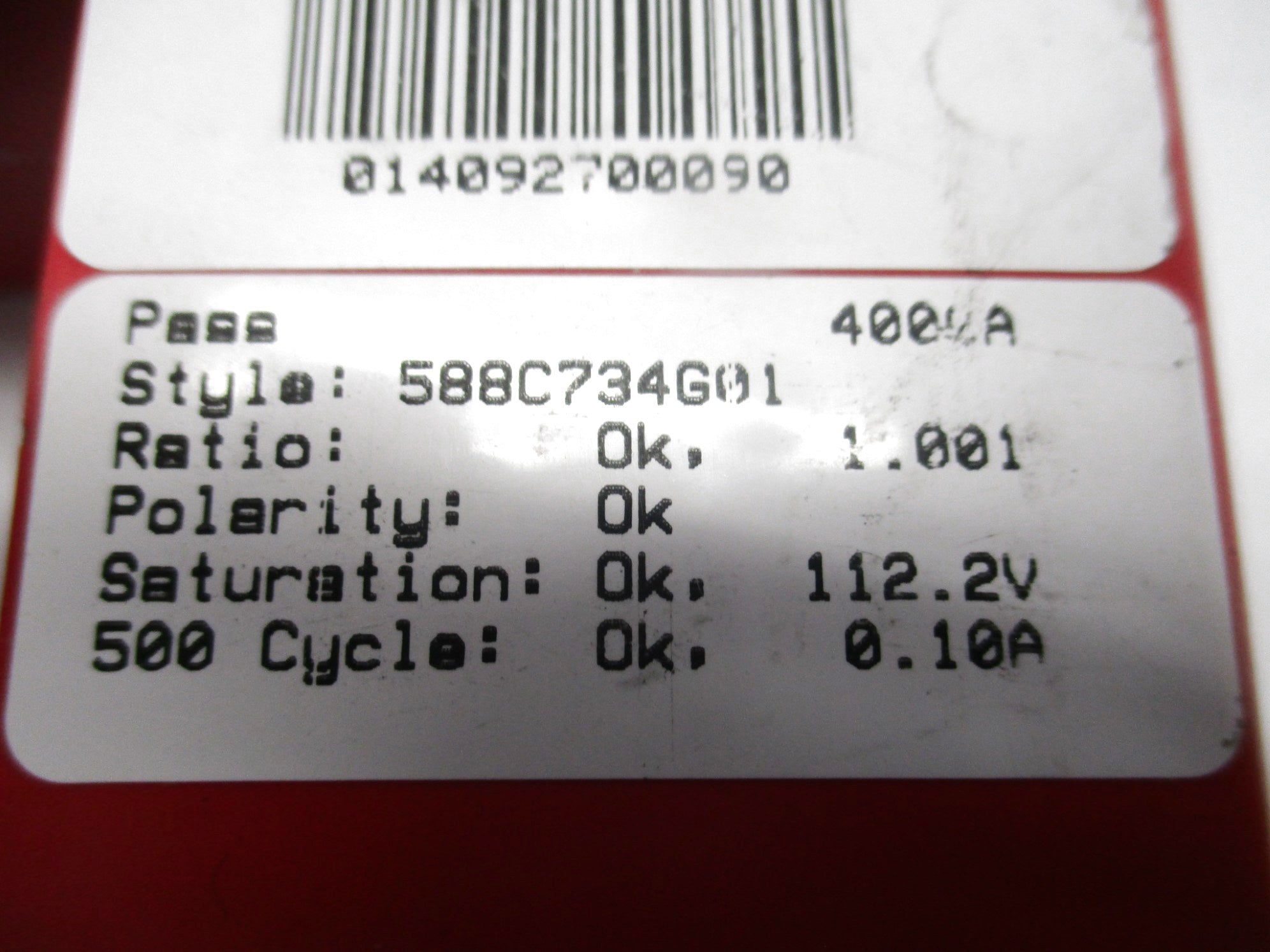 EATON 588C734G01 (AS PICTURED) UNMP
