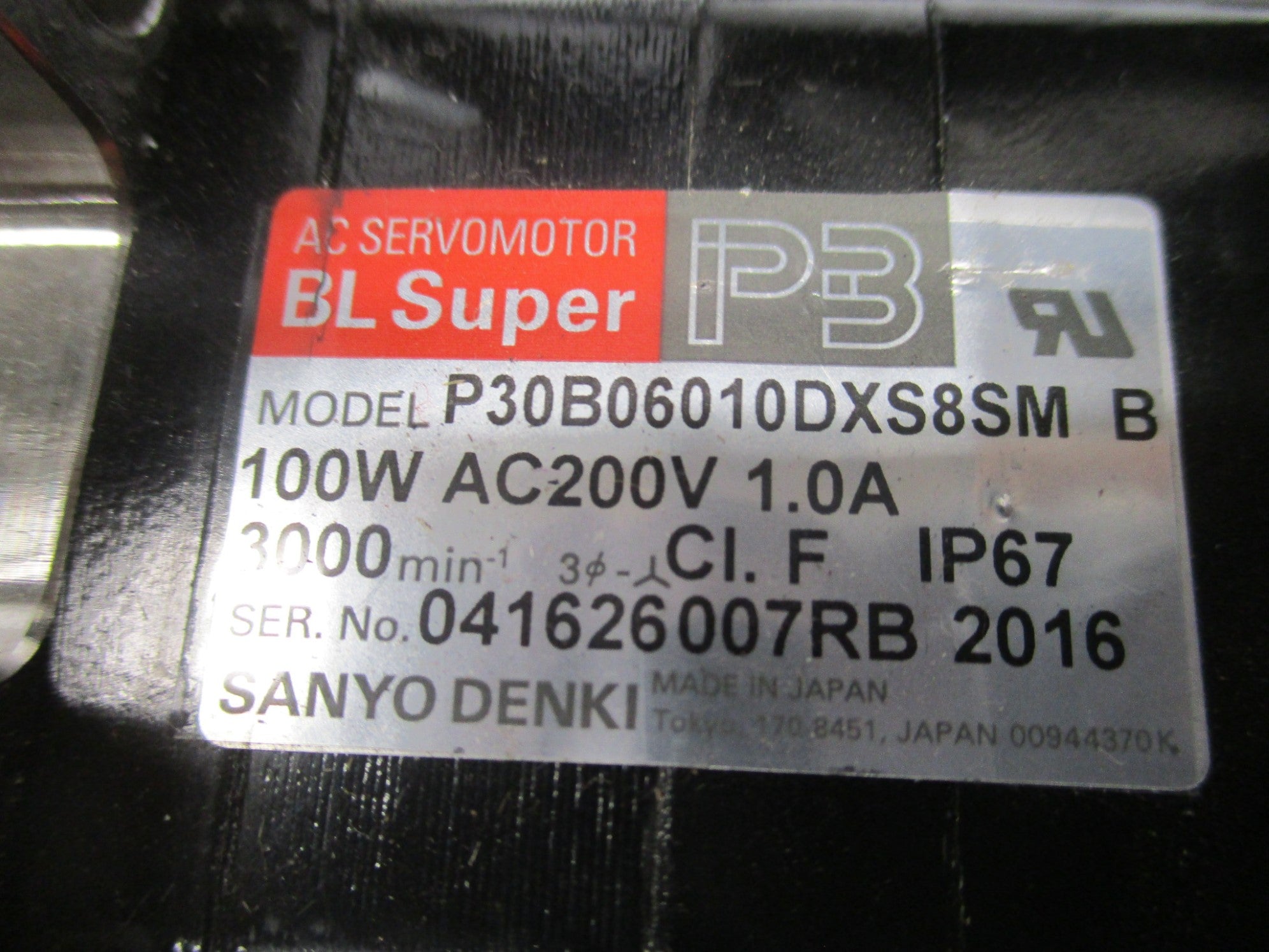 SANYO DENKI P30B06010DXS8SMB UNMP