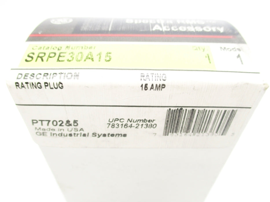GENERAL ELECTRIC SRPE30A15 15A NSFS