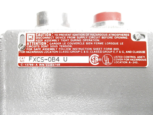 HUBBELL FXCS-0B4-U NSMP