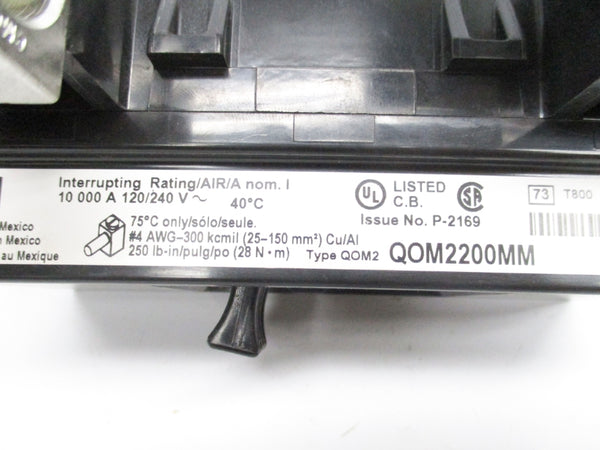SQUARE D QOM2200MM 120/240V 200A NSNP