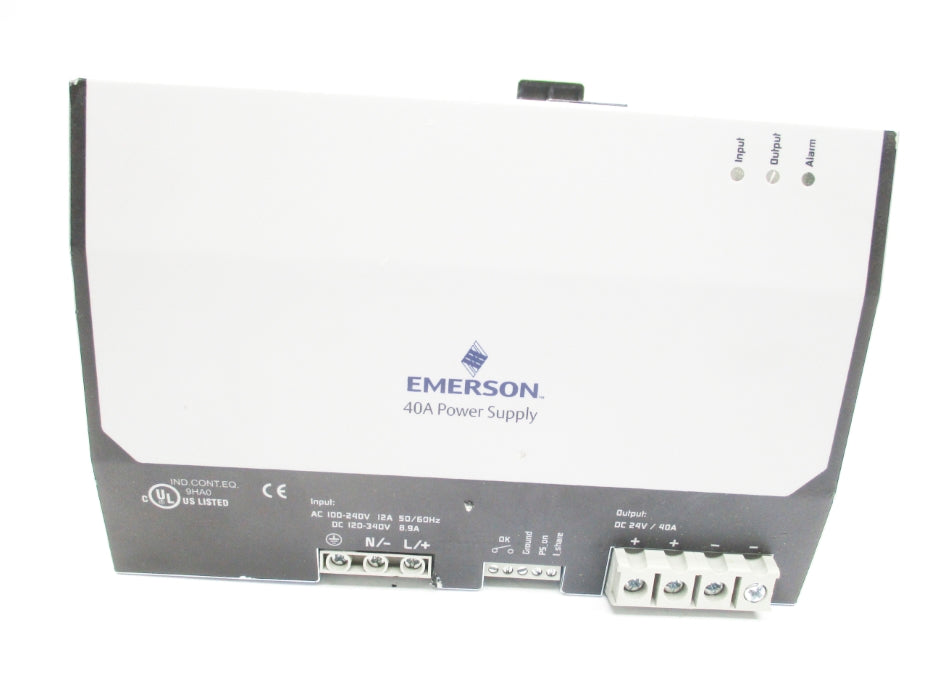 EMERSON SDN40-24-100C 100-240VAC 12A NSNP