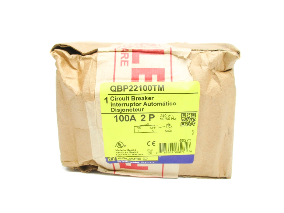 SQUARE D QBP22100TM 100A 240V NSFS