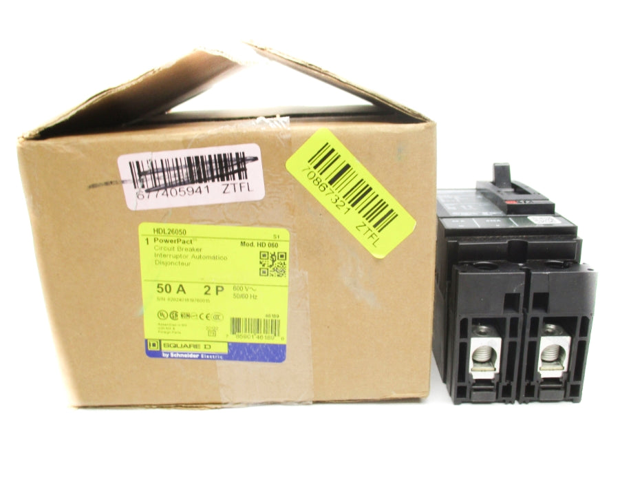 SQUARE D HDL26050 SER. S1 600V 50A NSMP
