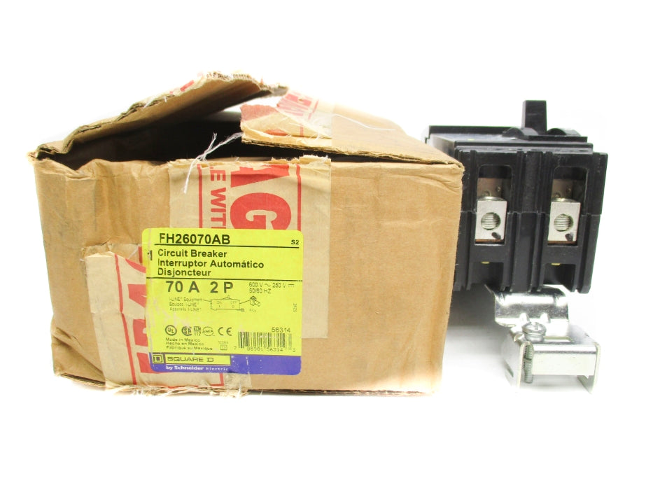 SQUARE D FH26070AB SER. 2 600V 70A NSMP