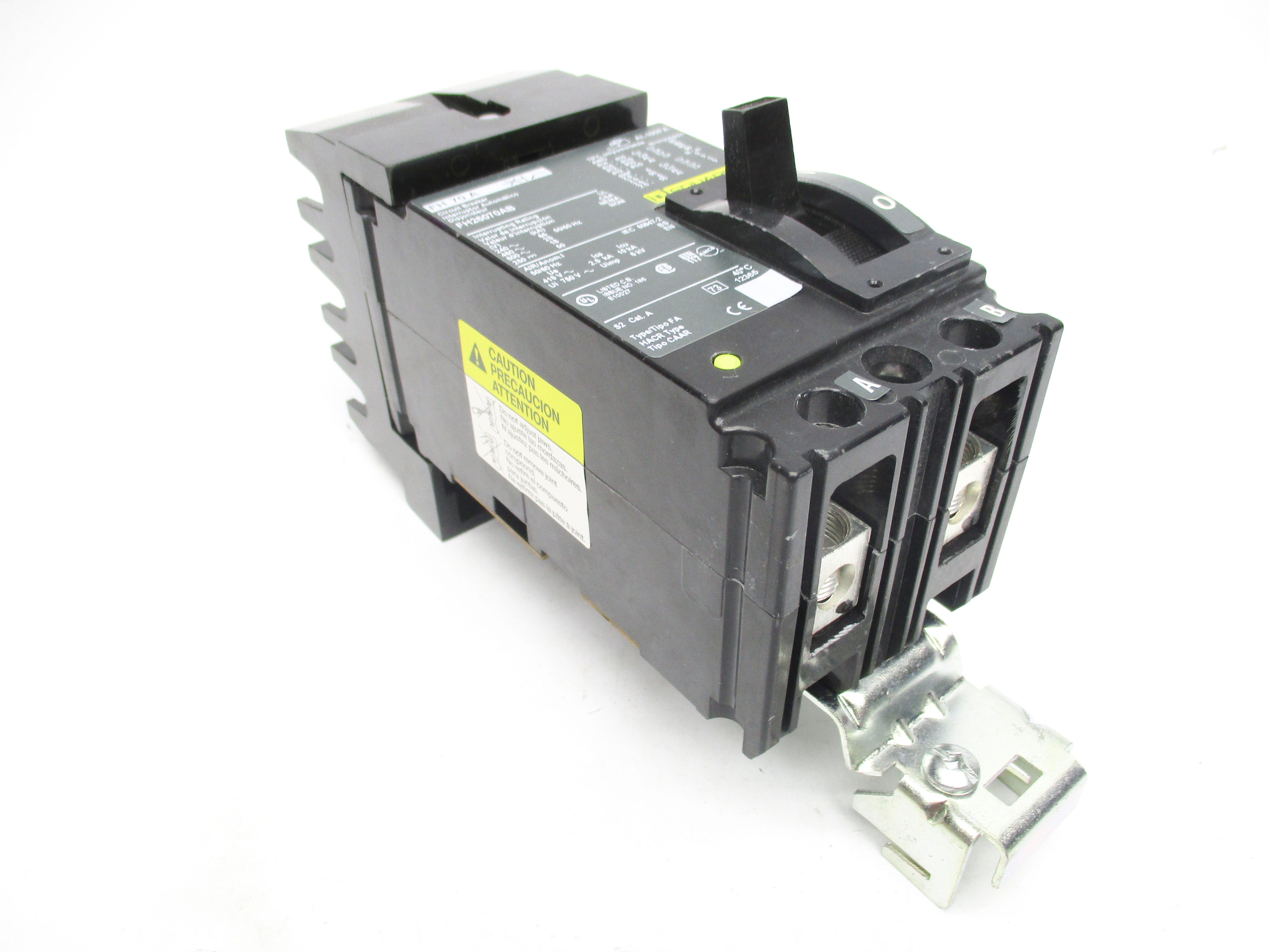 SQUARE D FH26070AB SER. 2 600V 70A NSMP