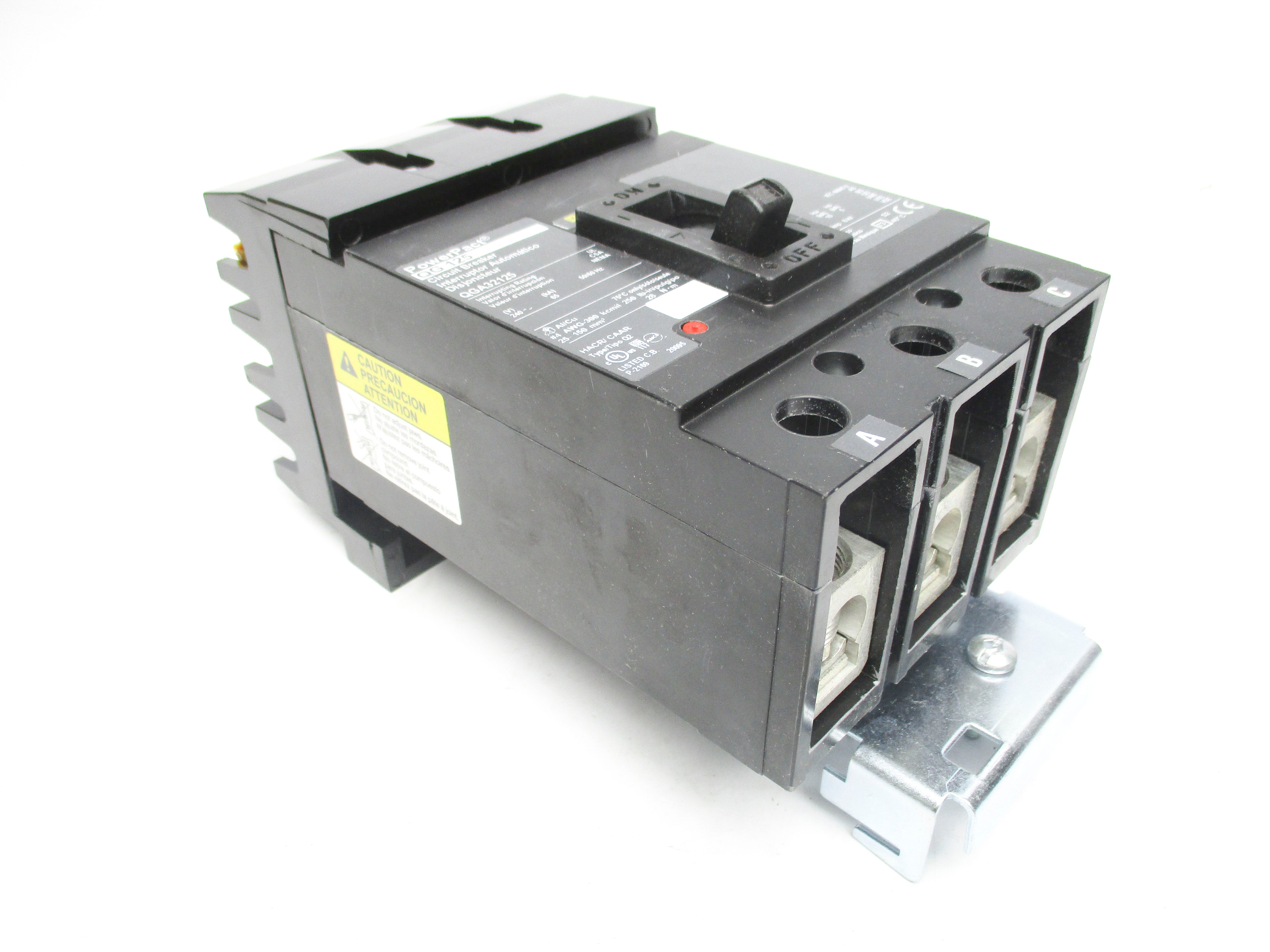 SQUARE D QGA32125 240V 125A NSMP
