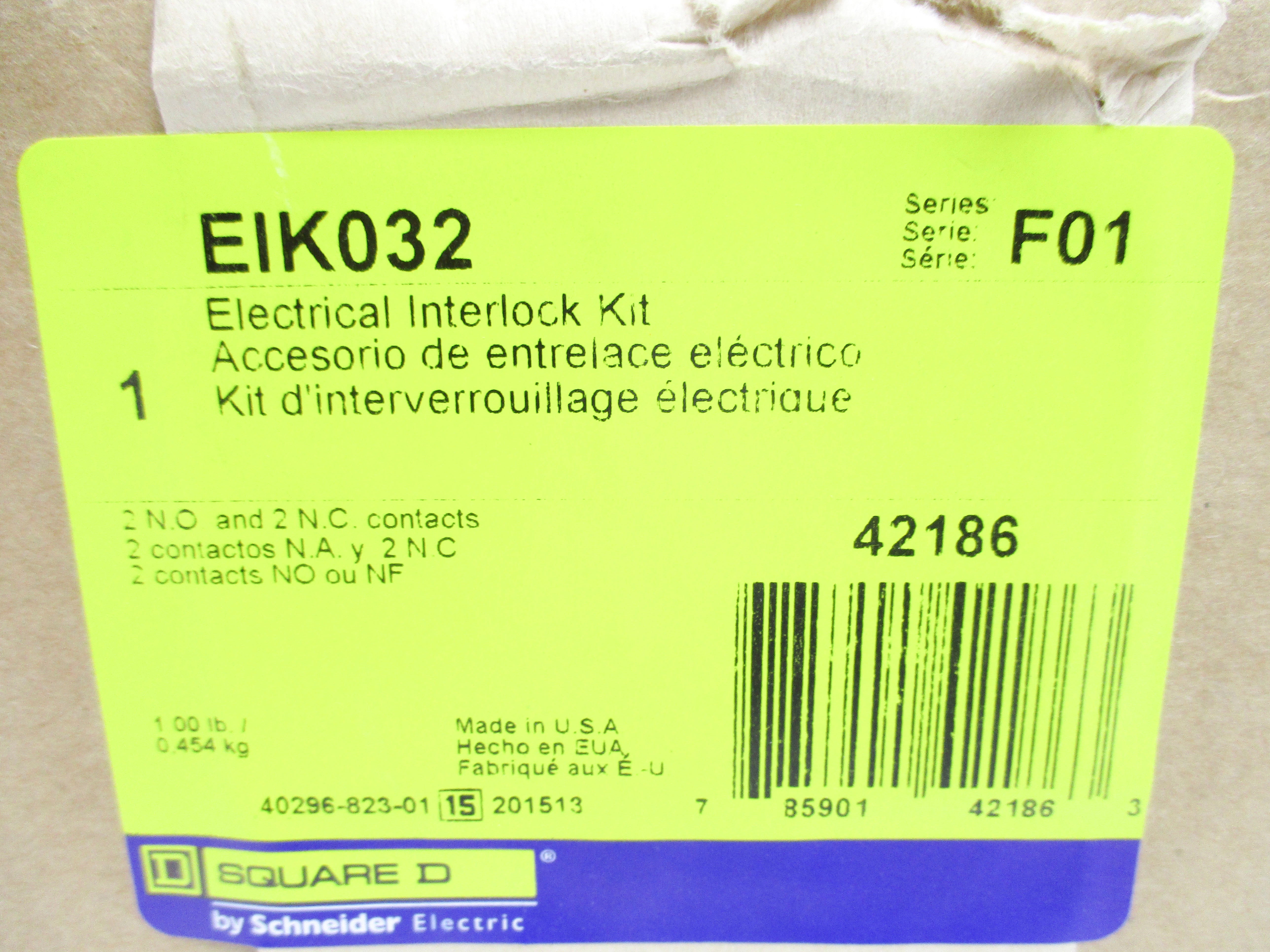 SQUARE D EIK032 SER. F01 NSMP