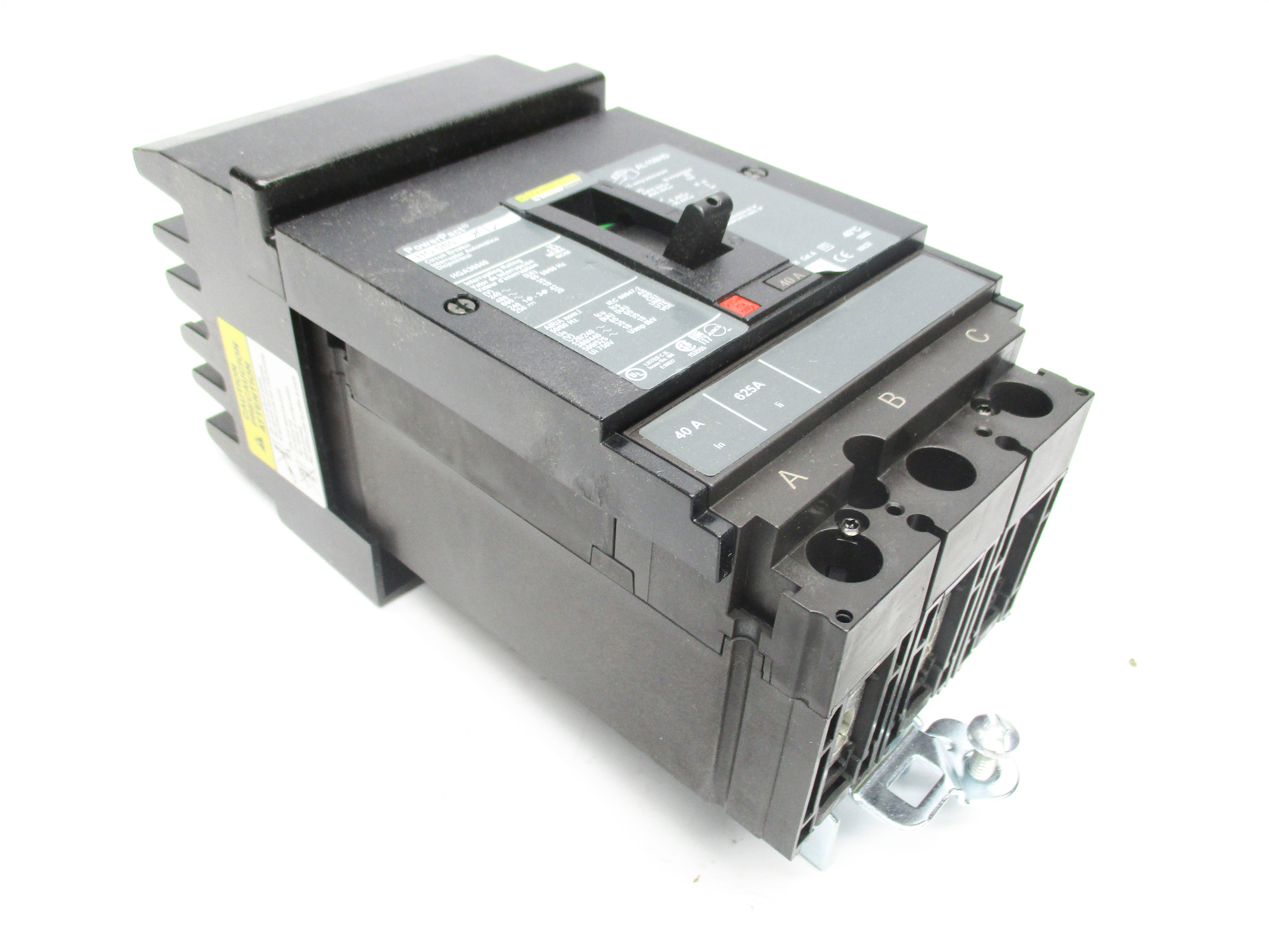 SQUARE D HGA36040 600V 40A NSNP