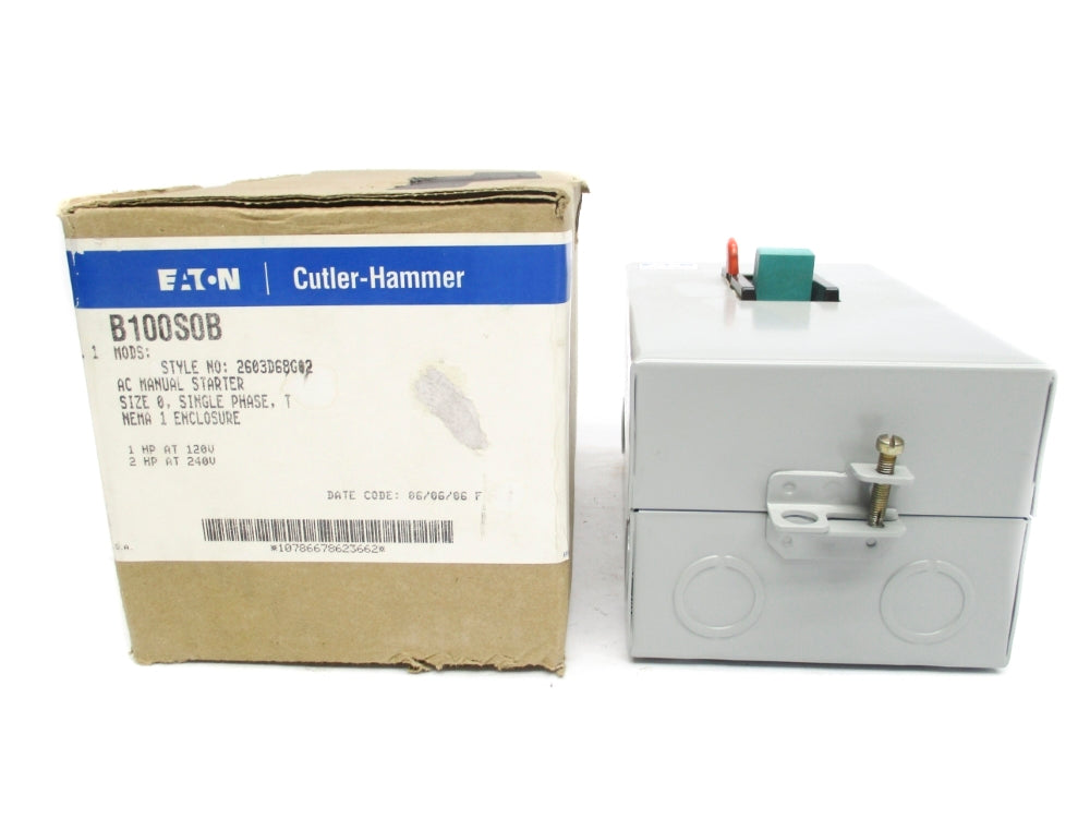 EATON STARTER B100M0B NSMP