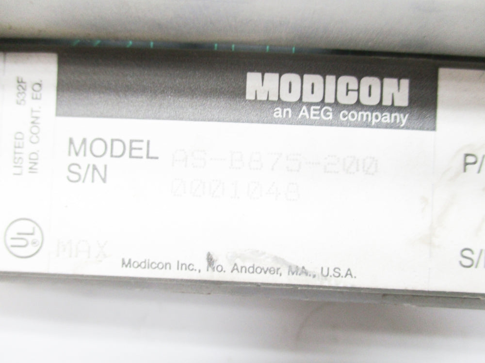 MODICON AS-B875-200 UNMP