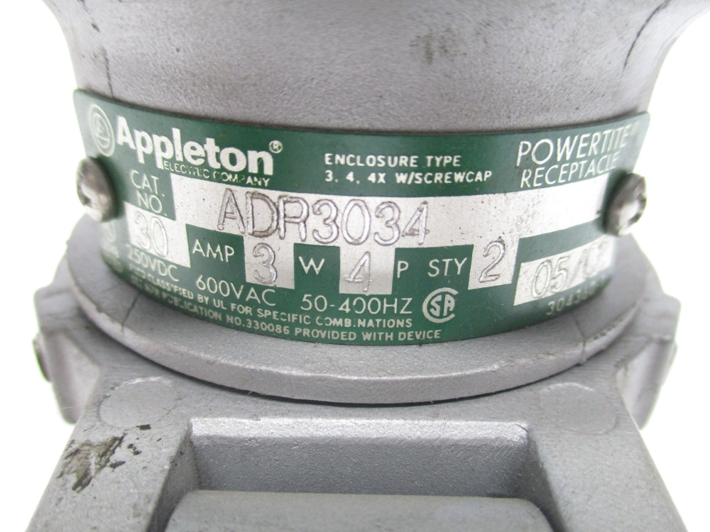 APPLETON ADR3034 600VAC 30A NSMP