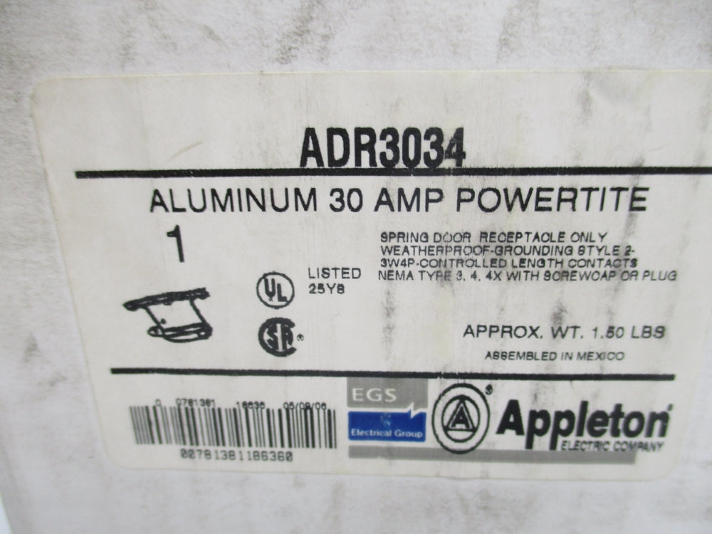 APPLETON ADR3034 600VAC 30A NSMP