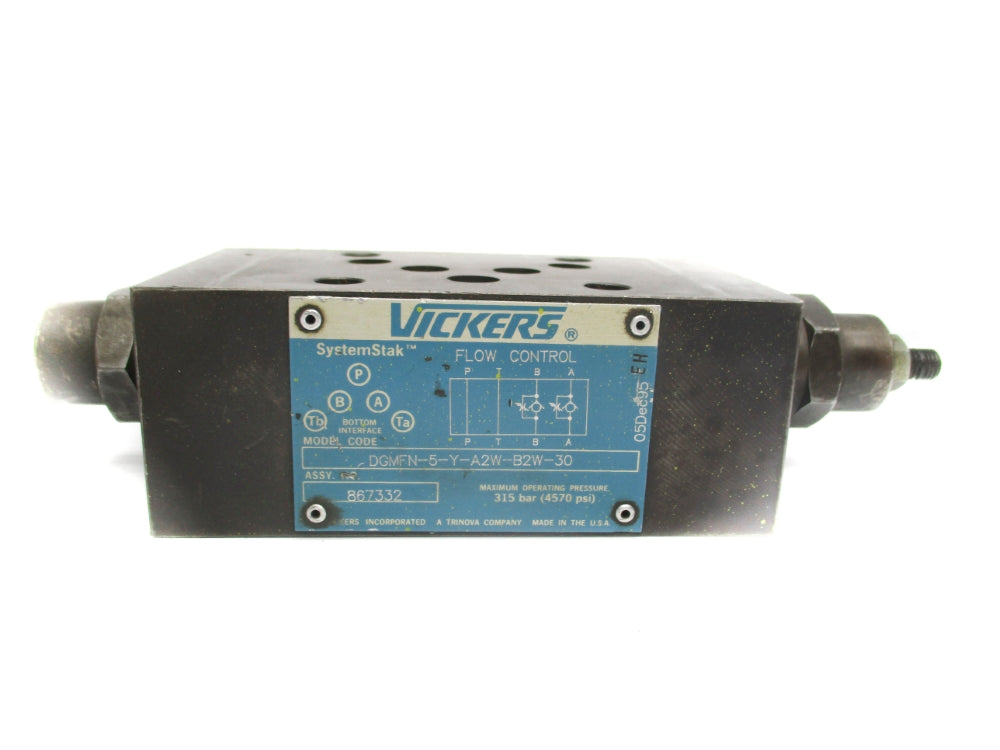 VICKERS DGMFN-5-Y-A2W-B2W-30 867332 4570PSI UNMP