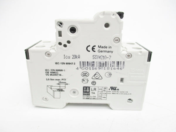 SIEMENS 5SY4210-7 400V 10A NSNP
