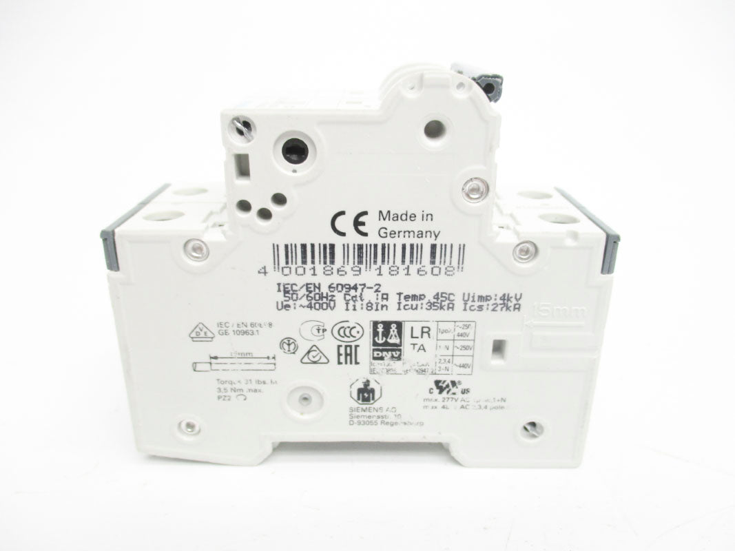 SIEMENS 5SY4202-7 400V 2A NSNP