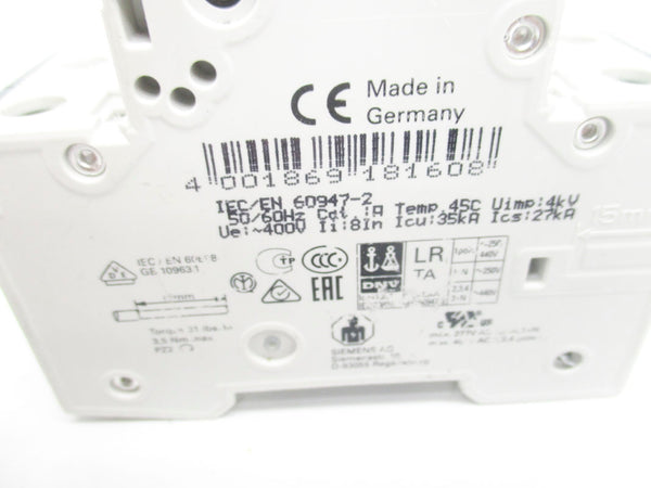 SIEMENS 5SY4202-7 400V 2A NSNP