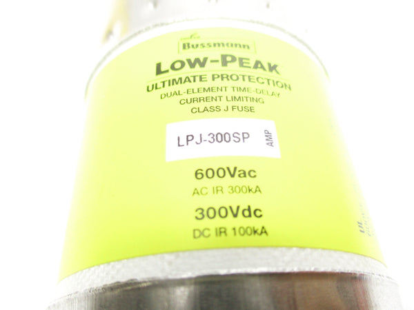 BUSSMANN LPJ-300SP 600VAC 300A (YELLOW) NSMP