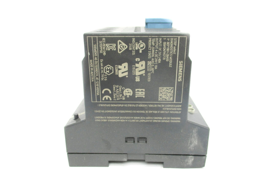 SIEMENS 6EP1961-2BA00 24VDC 40A (AS PICTURED) NSNP