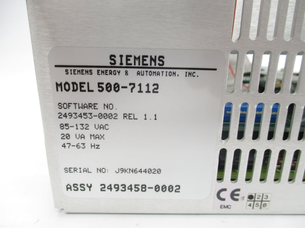 SIEMENS 500-7112 85-132VAC NSNP