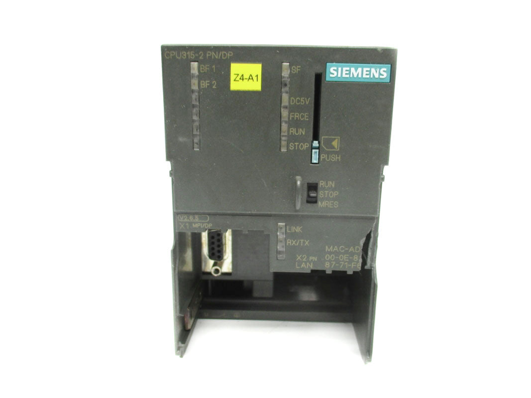 SIEMENS 6AG1315-2EH13-2AB0 24VDC F/W V2.6.5 UNMP