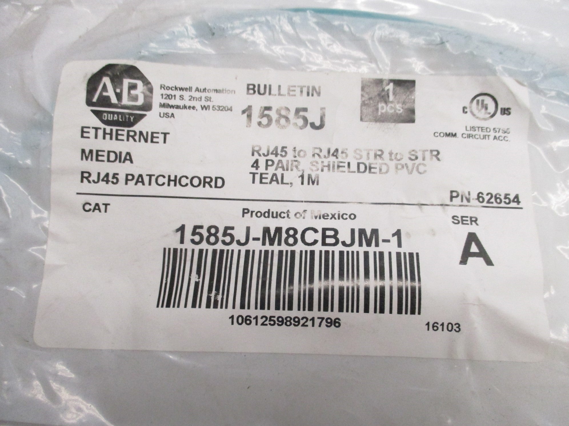 INDUSTRIAL SPARE PART 1585J-M8CBJM-1 SER. A NSMP