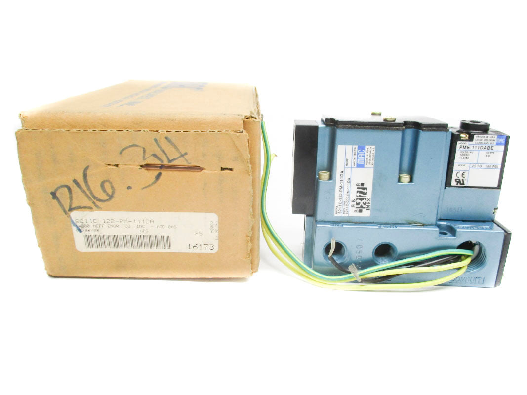MAC 6211C-122-PM-111DA 120V 150PSI NSMP
