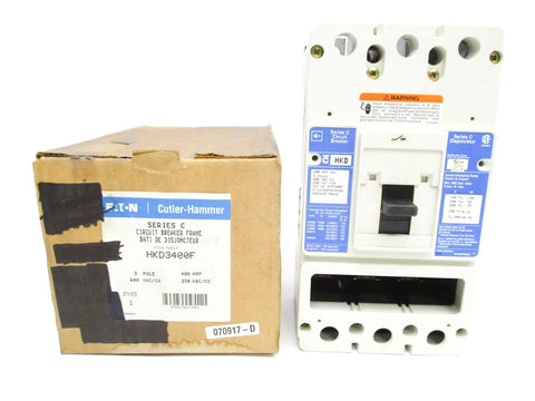CUTLER HAMMER HKD3400F SER. C 600VAC 400A NSMP