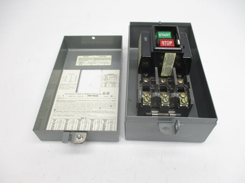 ALLEN BRADLEY 609-BAW SER. H 460-575V (BR/WH) NSMP