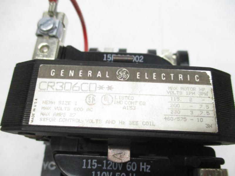 GENERAL ELECTRIC CR306C002 110/115-120V 27A NSMP