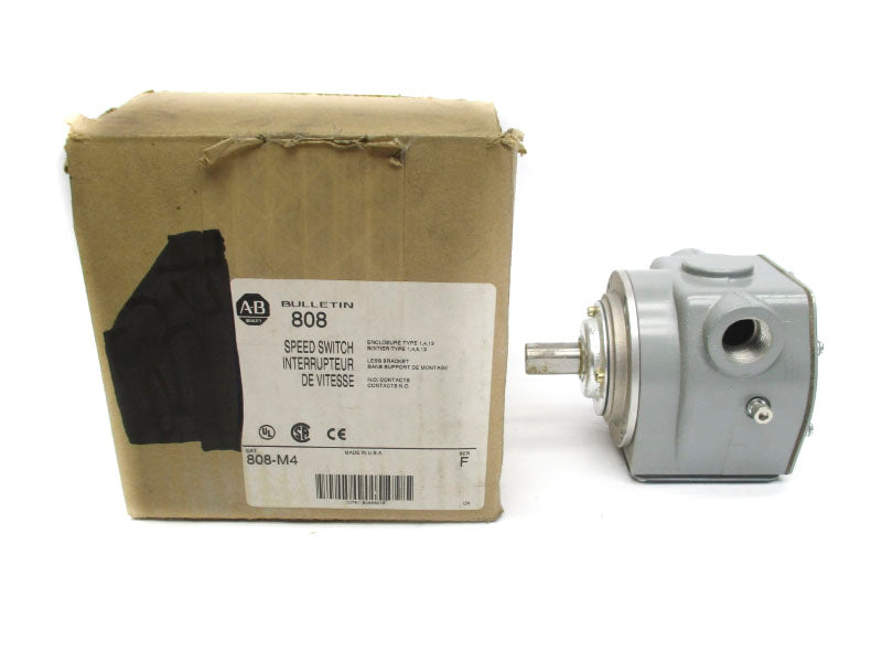 ALLEN BRADLEY 808-M4 SER. F 600VAC (BR/WH) NSMP