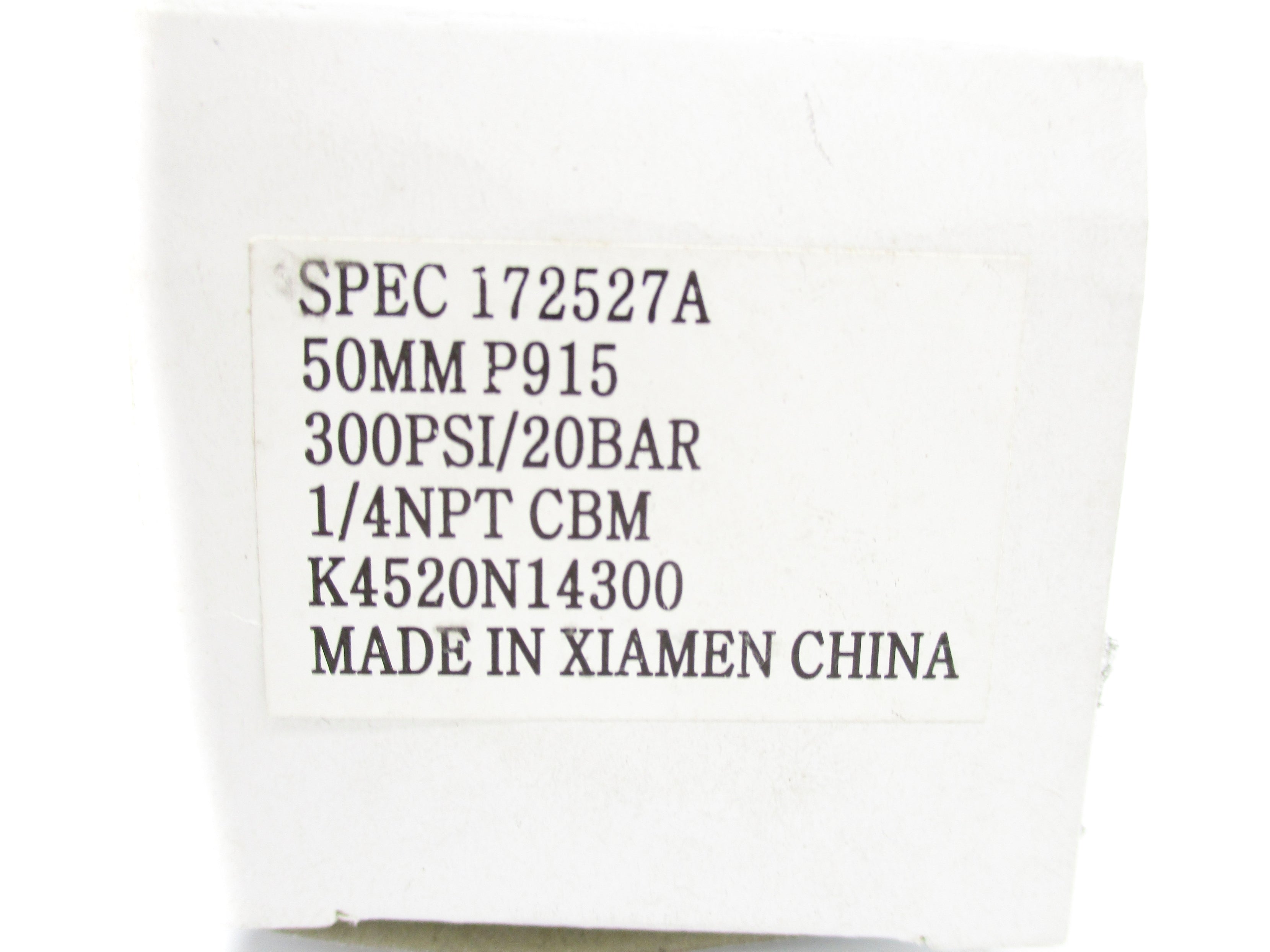 GAUGE K4520N14300 300PSI NSMP