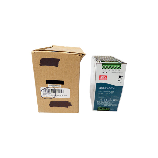 MEANWELL SDR-240-24 100-240VAC 2.6A NSMP
