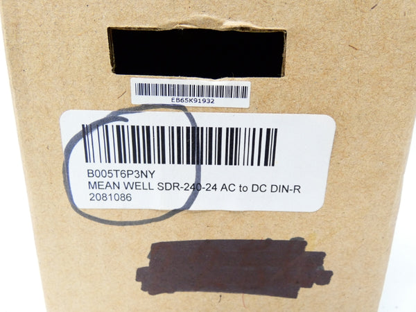 MEANWELL SDR-240-24 100-240VAC 2.6A NSMP