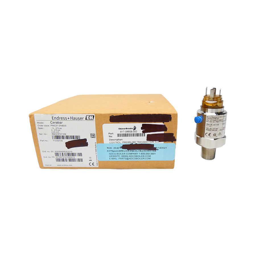ENDRESS + HAUSER PMC21-CA1V1RFVXJA PMC21-2N85/0 10-30VDC -15-375PSI NSMP
