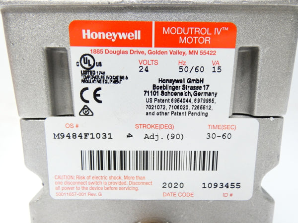 HONEYWELL M9484F1031 24V 30-60SEC NSMP