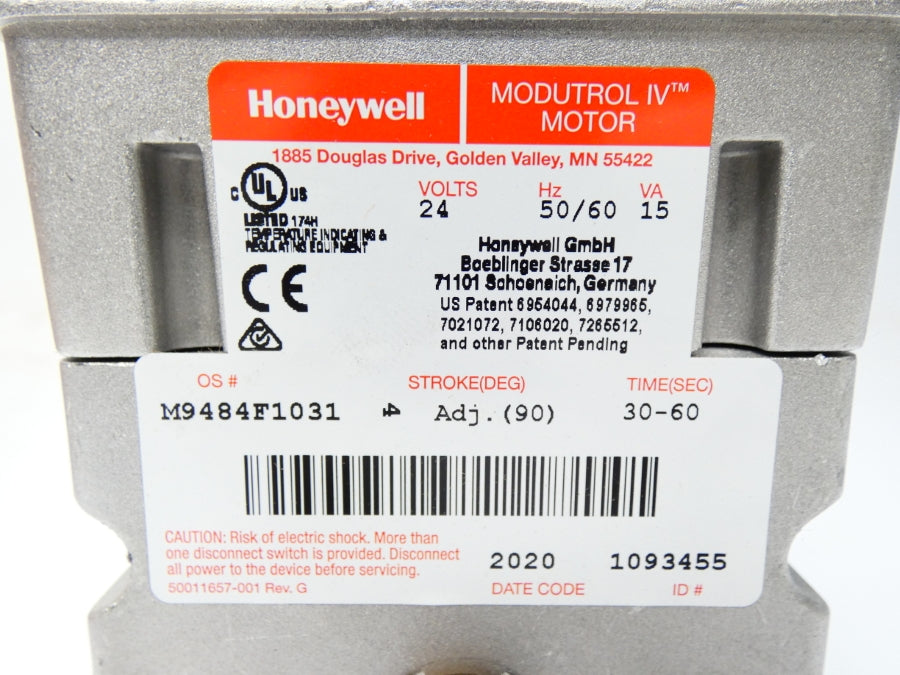 HONEYWELL M9484F1031 24V 30-60SEC NSMP