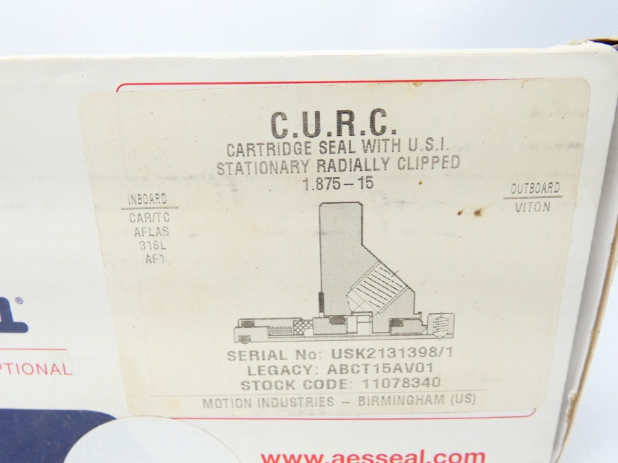 AESSEAL 11078340 ABCT15AV01 1.875-15 NSMP