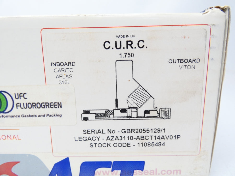 AESSEAL 11085484 AZA3110-ABCT14AV01P 1.750" NSMP